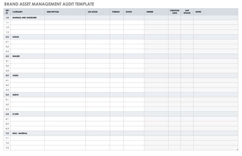 Brand Asset Management Template