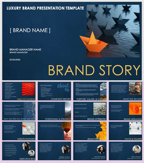 Branding Presentation Template