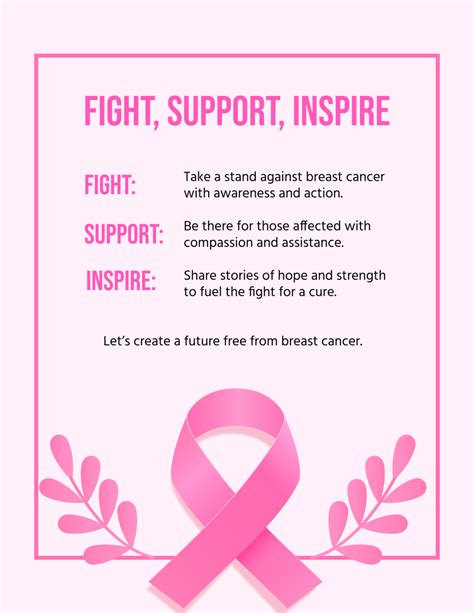 Breast Cancer Template Free Download