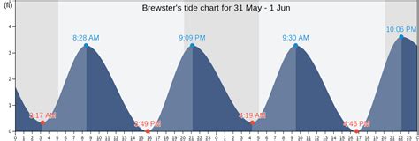 Brewster Flats Tide Chart