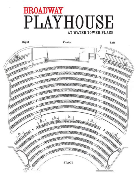 Broadway Playhouse Seating Chart