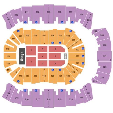 Brookshire's Arena Seating Chart