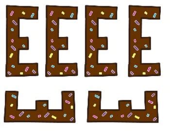 Brown Es Printable Free