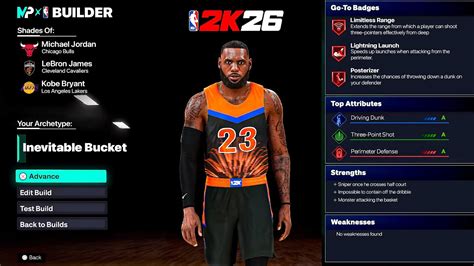 Build Specialization 2k26 My Career