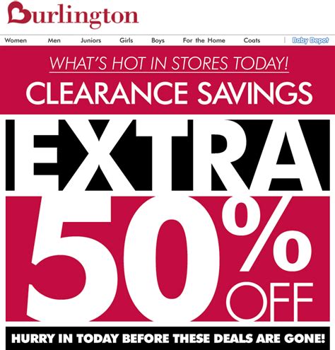 Burlington Coupons In-store Printable
