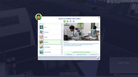 Business Career The Sims 4