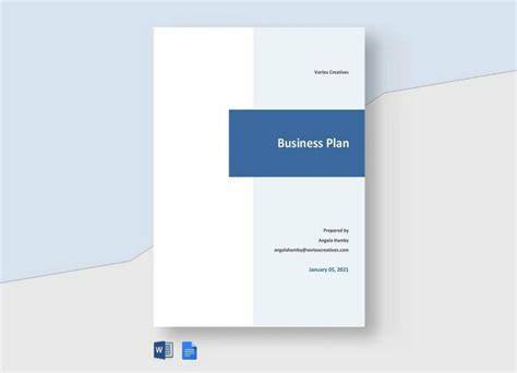 Business Plan Template Microsoft Word