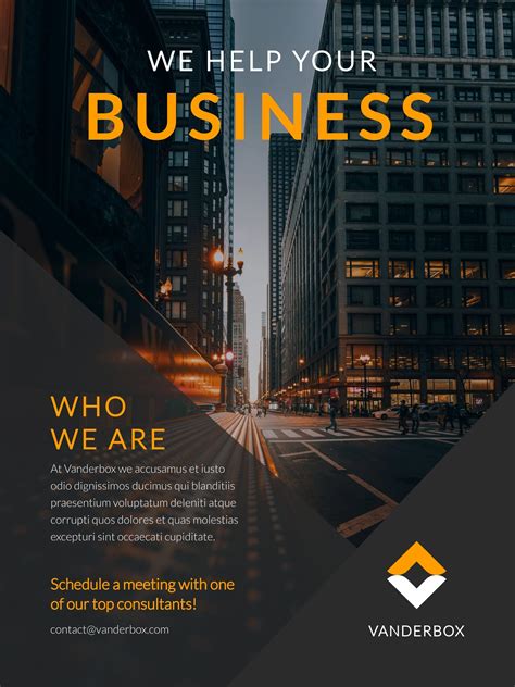 Business Poster Templates