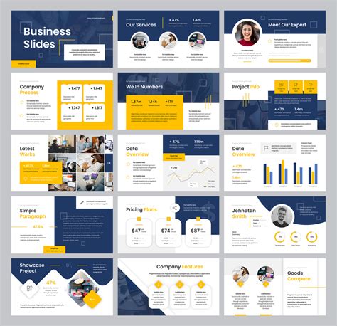 Business Presentation Template Ppt