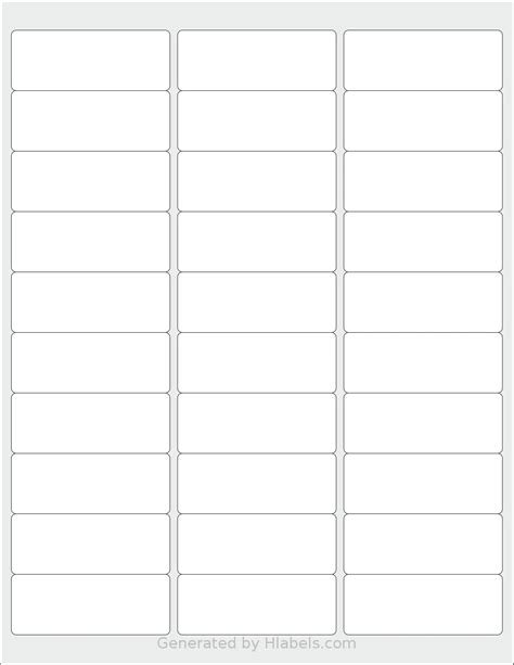 Business Source Labels 21050 Template