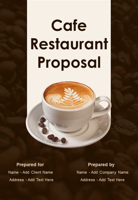 Cafe Business Proposal Template