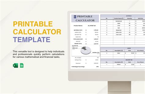 Calculator Printable
