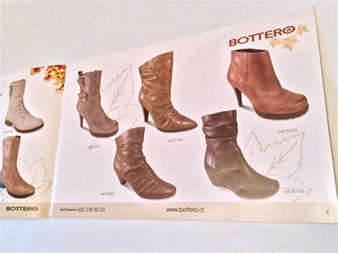 Calzado Bottero Catálogo