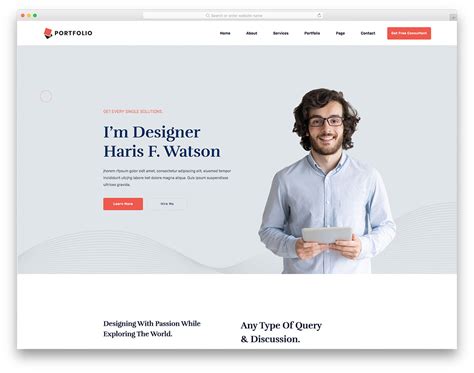 Can I Use Html Template For Portfolio Website