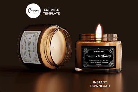Candle Label Templates