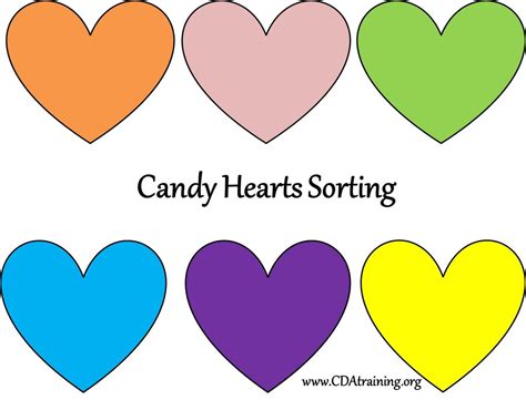 Candy Heart Template