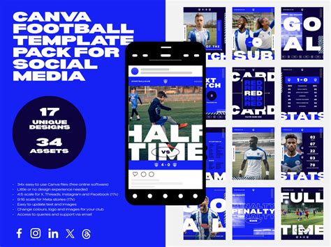 Canva Football Template