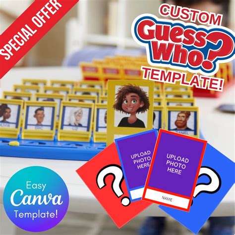 Canva Guess Who Template