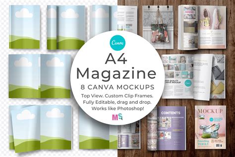 Canva Magazine Templates