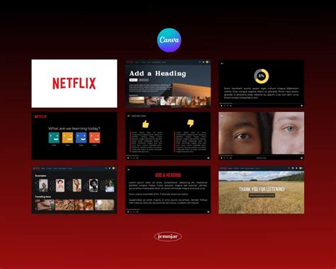 Canva Netflix Template