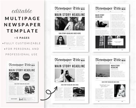 Canva News Template
