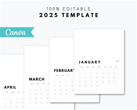 Canvas Calendar Template
