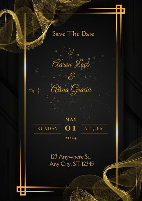 Canvas Invitation Templates