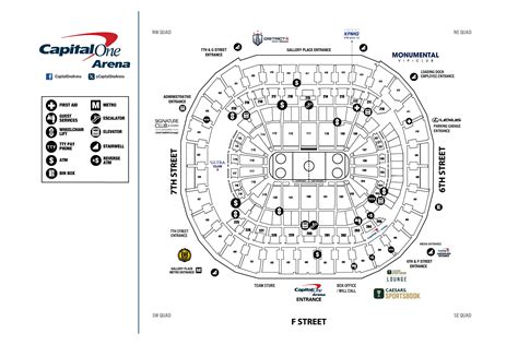 Capitals Hockey Seating Chart