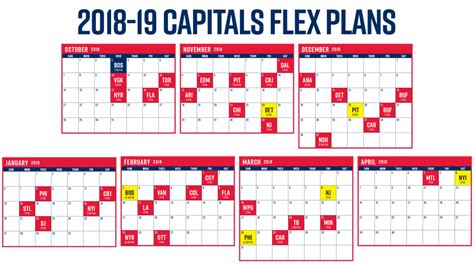Caps Schedule Printable
