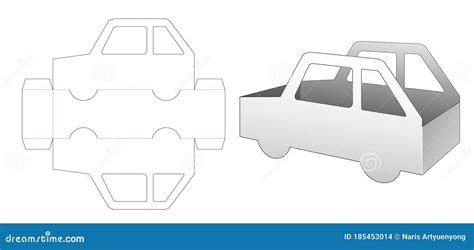 Car Cardboard Template