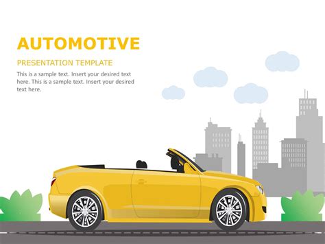 Car Slide Template
