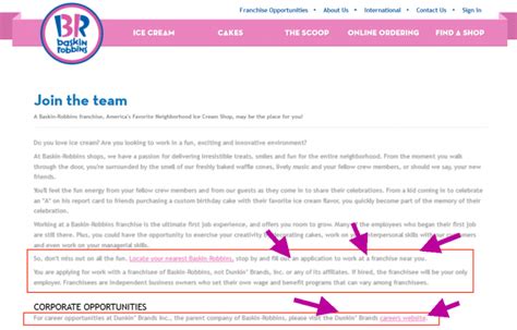 Career Baskin Robbins