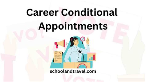 Career Career Conditional Appointment