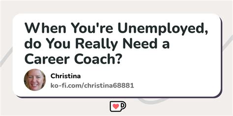 Career Coach For Unemployed