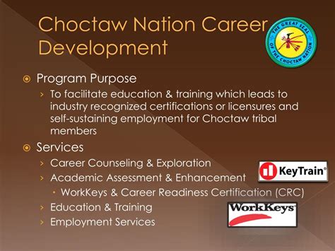 Career Development Choctaw Nation