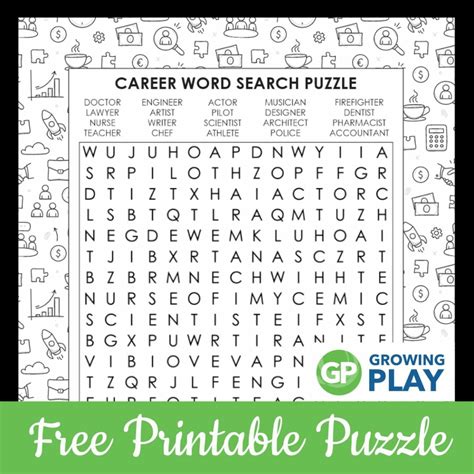 Career Word Puzzles