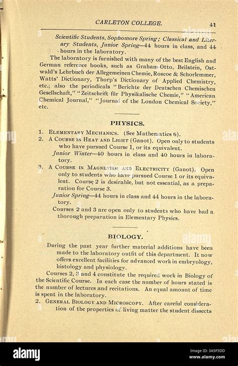 Carleton Course Catalogue