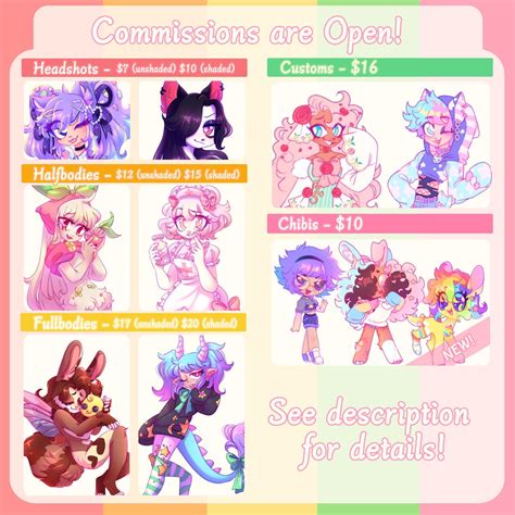 Carrd Commission Template