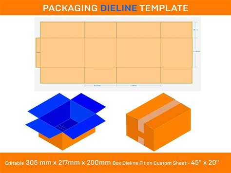 Carton Box Template