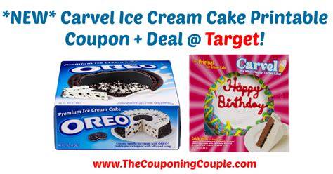 Carvel Ice Cream Cake Coupons Printable 2012