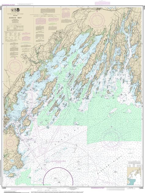 Casco Bay Chart