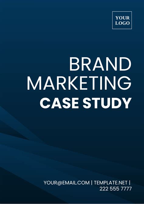 Case Study Marketing Template
