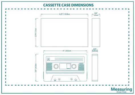 Cassette Tape Case Template