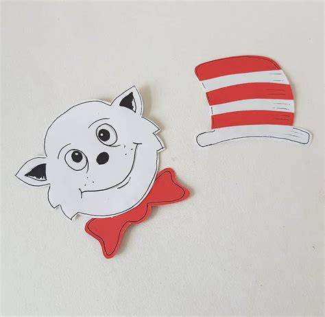 Cat In The Hat Printable Story Items Pieces
