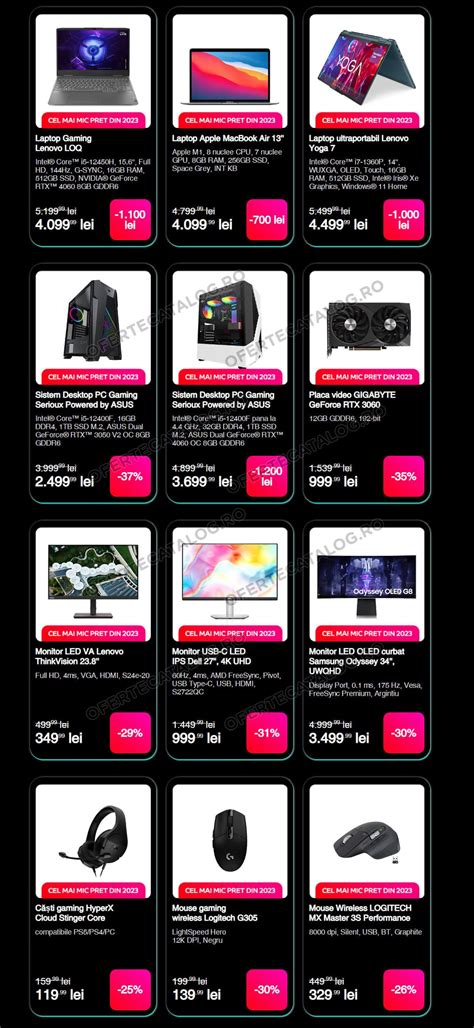 Catalog Emag Black Friday