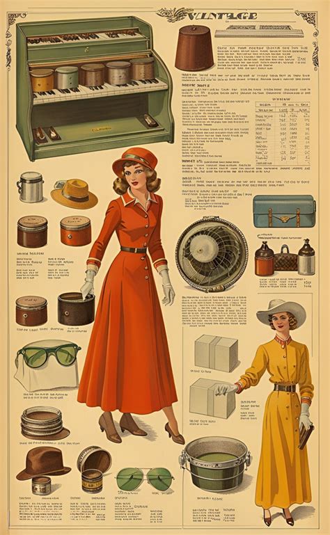 Catalog With Old Time Products