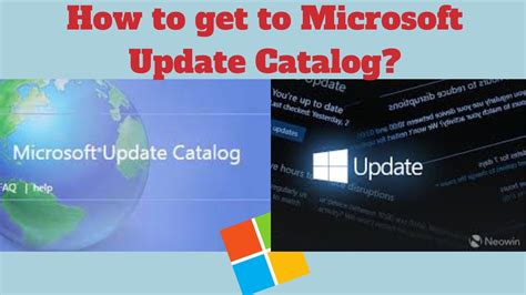 Catalog.update.microsoft.com Windows 10