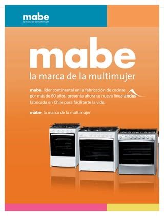 Catalogo Cocinas Mabe