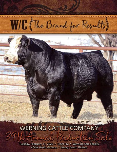 Cattle Sale Catalogs