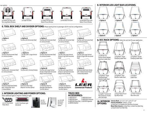 Century Truck Cap Fit Chart